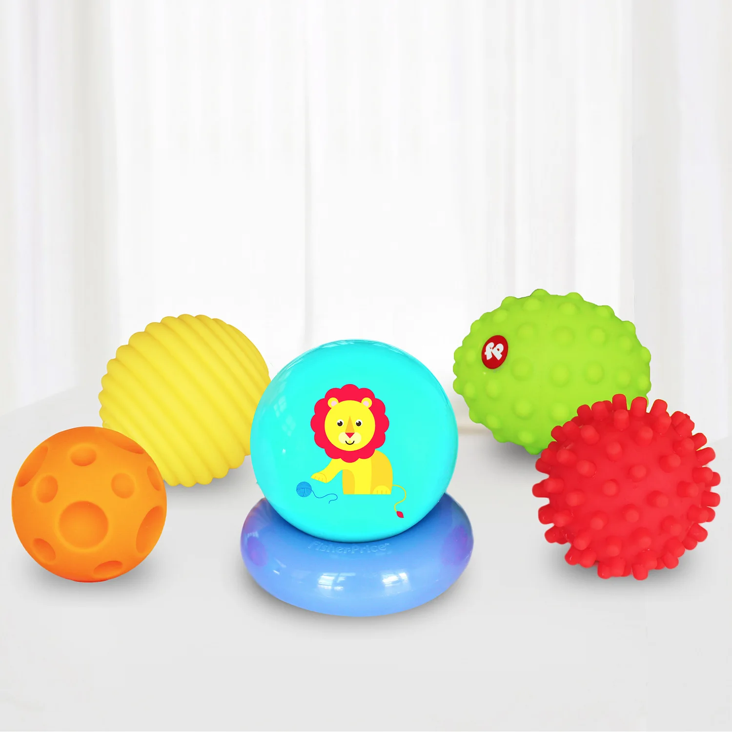 FISHER-PRICE тренировочный мяч шесть в одном наборе F0930