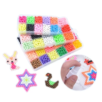 

DIY toys set magic beads toys diy handmade creative puzzle toys sticky beads educational toys for children DIY beads handicrafts