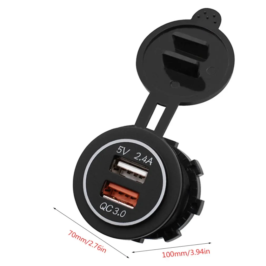 CS-723A5Automobile мотоцикл модифицированный мотоцикл автомобильное Usb зарядное устройство водонепроницаемый мобильный телефон автомобильное зарядное устройство прикуриватель