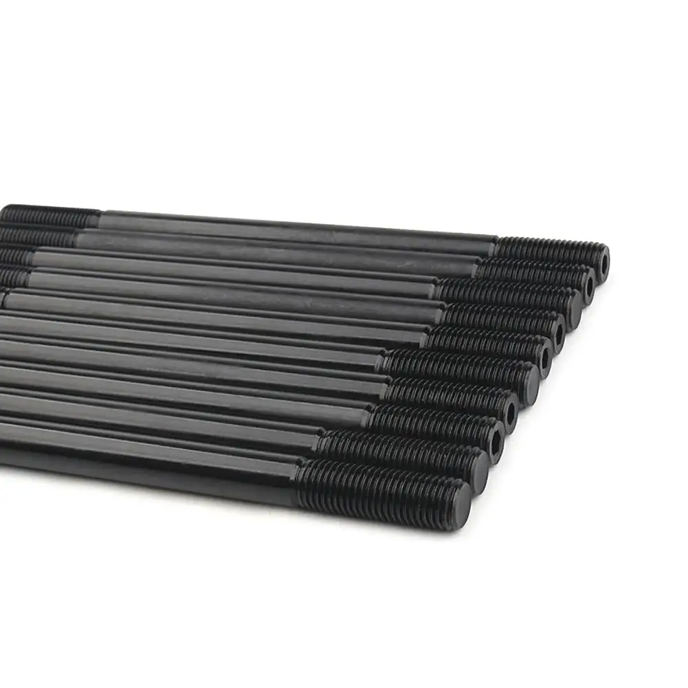 Черные шпильки с цилиндрической головкой Pro Series 1.6L D16Z6 болт с цилиндрической головкой набор деталей для модификации автомобиля