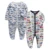 Одежда Для новорожденных Детские Пижамы Для девочек Roupa Bebe 2 шт С длинным Рукавом 3 6 9 12 Месяцев Детские Комбинезоны для мальчиков