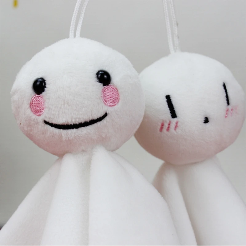 2Pcs 일본어 Teruterubozu 귀여운 봉 제 써니 인형 장난감 코스 프레 펜 던 트 여자에 대 한 장식 열쇠 고리 장식 선물 걸려