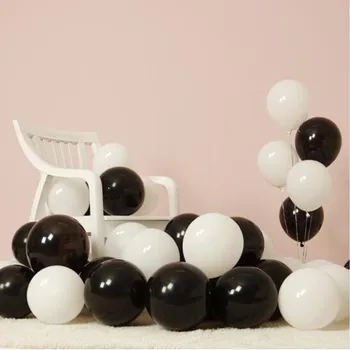 

Black balloon 10 inch 2.2 g round latex helium white ballon inflatable mariage balloons anniversaire decoration adult products