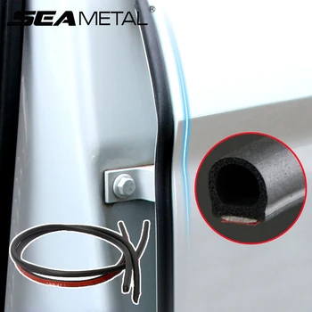 

Rubber Car Door Seal Strip Car Weatherstrip Noise Insulation Sticker Sealing Strips Door Side Trunk Sealed Auto Accessories 2pcs