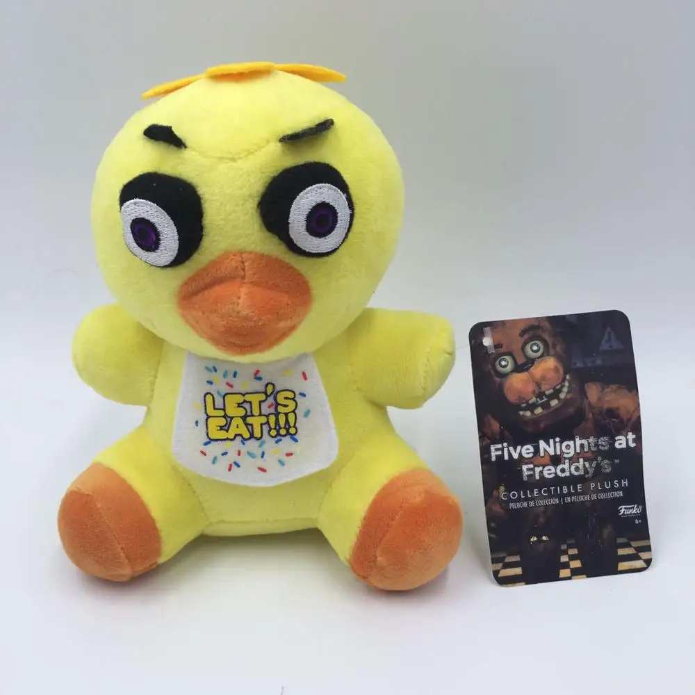 Новые плюшевые игрушки Five Nights At Freddy's 4 FNAF 18 см медведь Фредди Фокси Бонни и Чика плюшевые мягкие игрушки куклы для детей Подарки - Цвет: 3