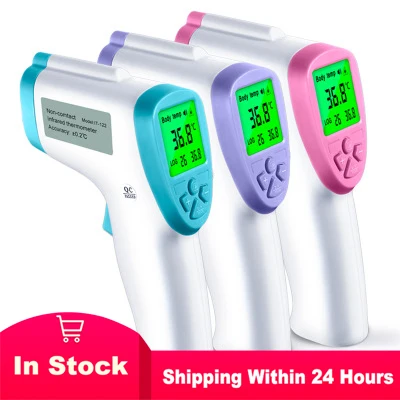 

2020 Medical Infrared Thermometer Forehead Baby Portable Non-contact child Handheld Body/Object Temperature Measure IR Device