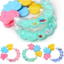 1 шт. милые для детей, младенцев, новорожденных грызунки-погремушки Соска с колокольчиком Molar безопасность Уход за зубами яркий цвет с кольцом красивые подарки игрушки