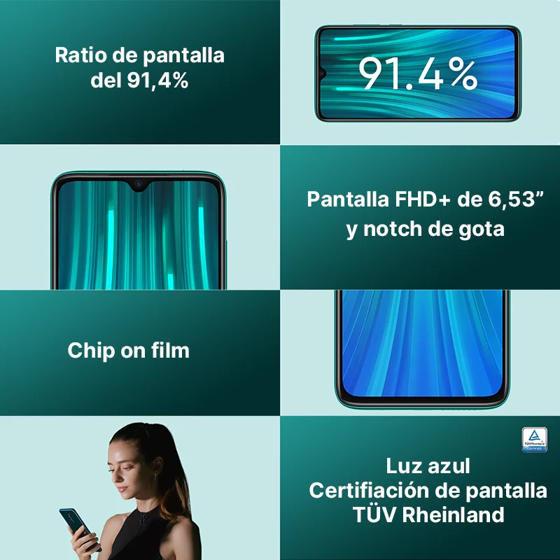 Смартфон Xiaomi Redmi Note 8 Pro с глобальной версией, 6 ГБ, 64 ГБ, четырехъядерный процессор MTK Helio G90T, четыре ядра, аккумулятор 6,53 дюйма, 4500 мА/ч, NFC