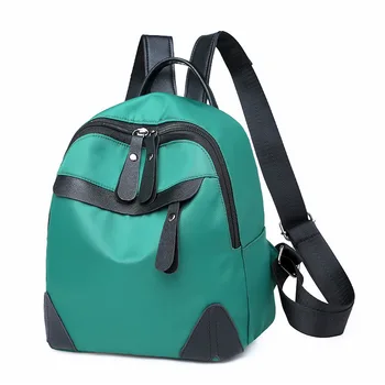 

Backpack Female Backpack New Style Korean-style Fashion Oxford Cloth Canvas Fashion Casual Versatile Women's Travel Bag