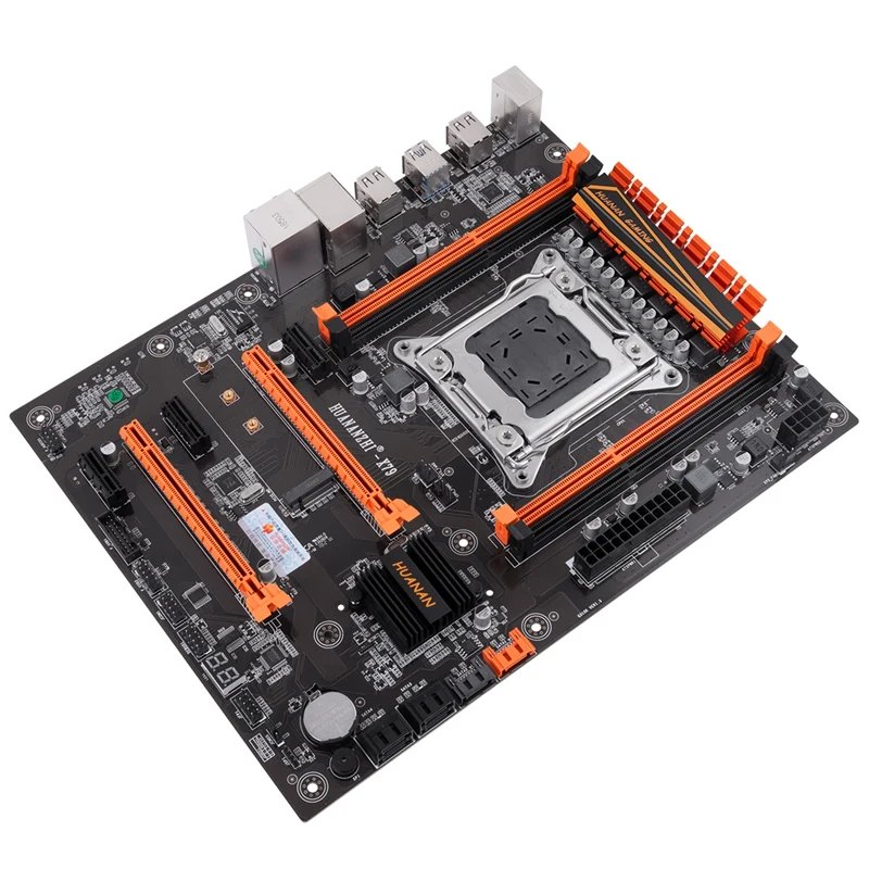 HUANANZHI Deluxe X79 PRO игровая Материнская плата Intel LGA 2011 ATX Поддержка 4X16 Гб 64 Гб памяти PCI-E X16 7,1 Звуковая дорожка Crossfire