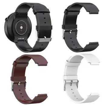 

22mm Bracelet For Amazfit GTR Strap For Xiao mi Huami Amazfit gtr Pace/1 Stratos/2 Smart Watch Band Leather + Silicone Watchband