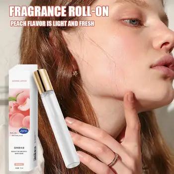 

Peach Fragrance Ball Perfume For Women Anti Sweat Spray Non Fluid Portable Antiperspirant Perfume Body W8J4