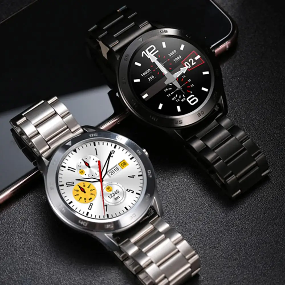 DT98 Смарт часы полный экран сенсорный IP68 Водонепроницаемый ECG обнаружения Сменные циферблаты Smartwatch фитнес трекер pk DT28