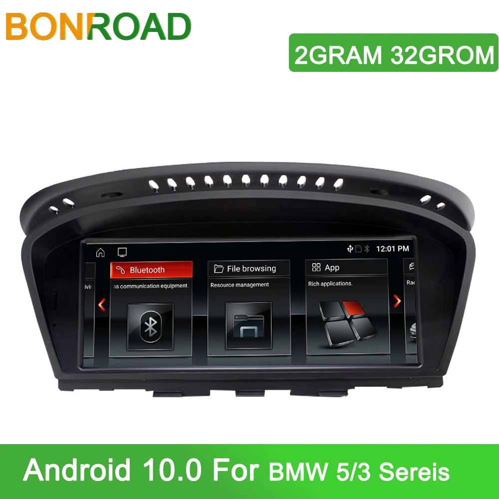 Bonroad 8.8 '' Android 10.0 Car multimedia player for BMW 5 Series E60 E61 E63 E64 E90 E91 E92 CCC CIC Support iDrive Radio GPS Bonroad 8.8 '' Android 10.0 Car multimedia player for BMW 5 Series E60 E61 E63 E64 E90 E91 E92 CCC CIC Support iDrive Radio GPS