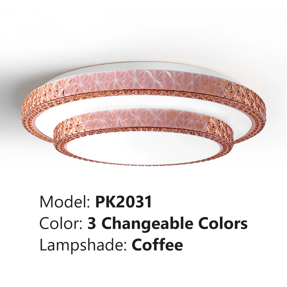 72W PK2031 PK2133 220V 36 V/72 Вт современный светодиодный потолочный светильник с украшением в виде кристаллов Панель светильник ing приспособление Гостиная Кухня лампа белый/теплый белый светильник Высокое качество - Цвет корпуса: 72W PK2031 PK2133