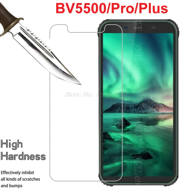 Закаленное стекло для Blackview BV5500 Защита от царапин 9H Защитная пленка экрана IP68