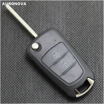 

AURONOVA New Replace Flip Folding Key Shell for Great Wall Wingle Steed 5 6 Haval H5 Hover 3 Buttons Remote Car Key Case
