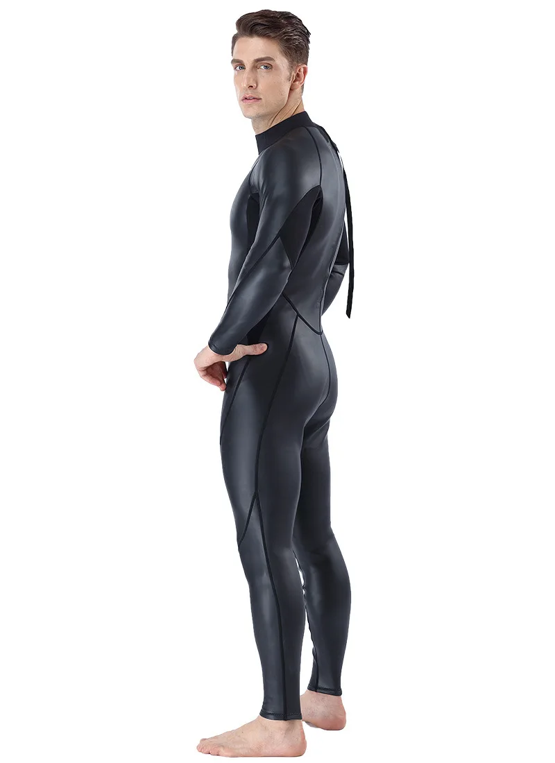 3MM Men Full Body Neoprene Triathlon SpearFishing Sailing Clothing Swimsuit Diving Suit One Piece Rubber Scuba WetSuit For Men