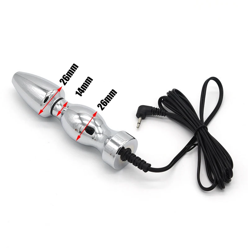 Bdsm Electro Shock Cock Ring Nipple Clamps Massage Pads,EStim E-Stim Anal Plug Urethral Sound Dilator,Medical Themed Toys