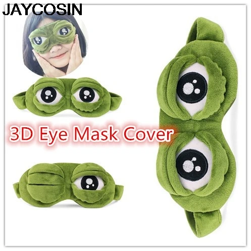 JAYCOSIN Милая маска для глаз, 3D маска для сна, забавный подарок для сна, новинка, Лидер продаж, высокое качество, 1225