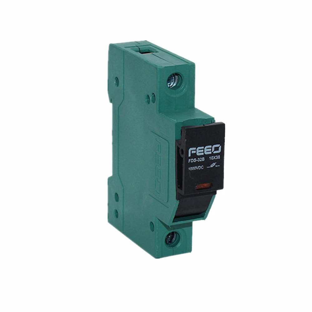 Автоматический CE DC PV 32 Amp 10x38 1000V Din Rail Electronic Solar 1000Vdc держатель предохранителя