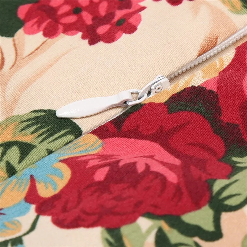 Kostlish Cotton Summer Dress Women 2017 Sleeveless Tunic 50s Vintage Dress Belt Elegant Print Rockabilly Party Dresses Sundress (28)