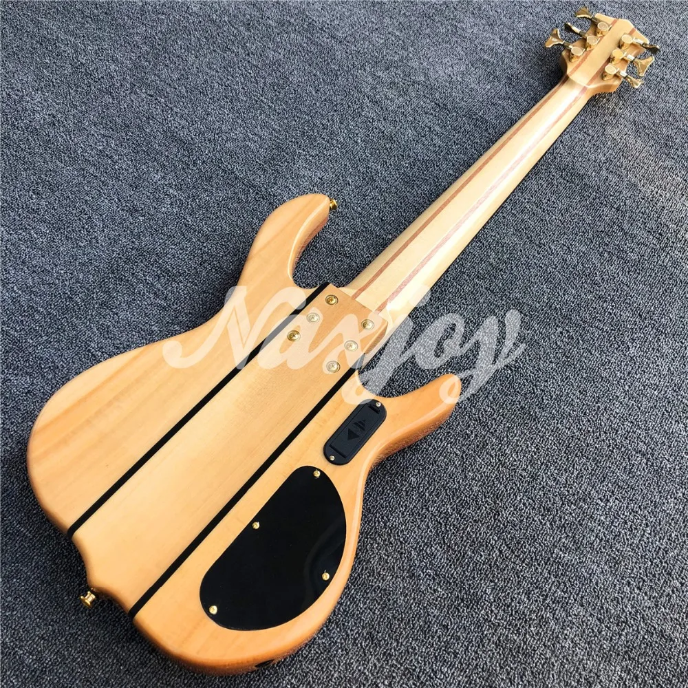 Brust maple top Ken Smith 6 Струны для бас-гитары, пользовательские 9 в активные звукосниматели, бас-гитара для левши