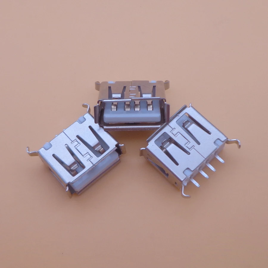 10 шт. коннекторы для розеток USB Type A 180 градусов|Соединители| |