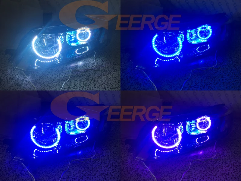 Для ксеноновых фар HONDA ODYSSEY RB1 RB2 2003 2008 RF remote Bluetooth APP многоцветные Сверхъяркие RGB
