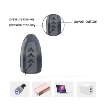 Male Masturbator Penis Pump Sex Toy For Men Penise Enlargement Vacuum Pump Cock Extender Penis Enlarger Penile Enhancer Increase 3