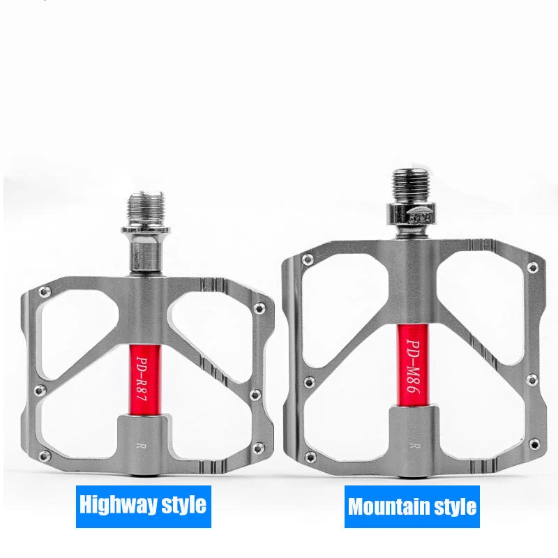 High Strength Aluminum Alloy Ultralight Anti-slip Bearing Bicycle Pedals for Mountain Road Bike Bearing Pedals Bicycle Parts