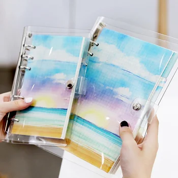 

Spiral Notebook Loose Leaf Transparent PP Separator Pages Calendar Separator Plate Planner Accessories