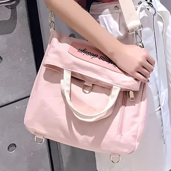 

2019 Women Backpack Simple High School Students Canvas Backpack Single Shoulder Bag Schoolbag Mini Backpack Small Backpack