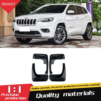 

For Cherokee 2019-2020 Mudflaps Splash Guards Front With color and rear Mud Flap Mudguards Fender Modified special
