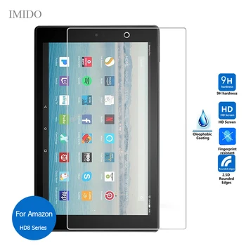 

Tempered Glass For Amazon Kindle Fire HD 8 Plus 8.0 2020 2019 2018 2017 2016 2015 Screen Protector Glass on HD8 2020