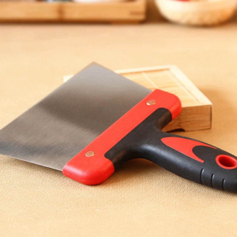  Coating Spatula for Chocolate Scraper Stainless Steel Dough Scraper-S