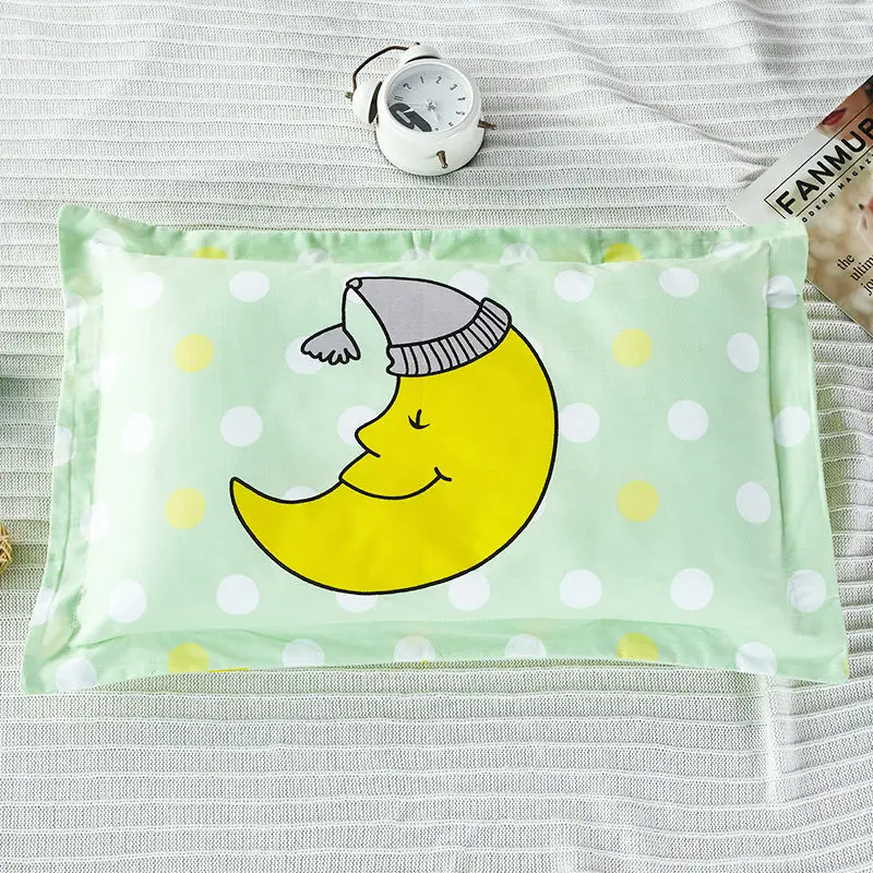 Cartoon Printed Pillow Multicolor Kids Pillow Case Infant Cover Baby Sleeping Core Pillowcase Qulity Dustproof Pro