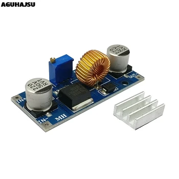 

1PCS 5A XL4015 DC-DC 4-38V to 1.25-36V 24V 12V 9V 5V Step Down Adjustable Power Supply Module LED Lithium Charger With Heat Sink