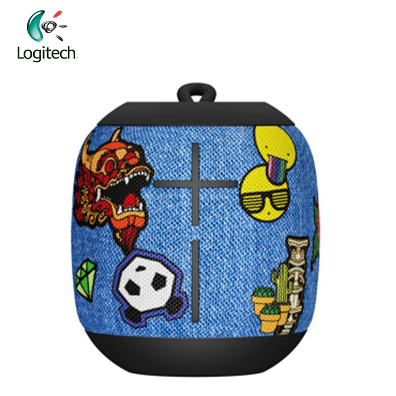 

Original Logitech Genuine UE Wonderboom Waterproof Shockproof Portable Dual Sound Subwoofer High Quality Bluetooth Speaker