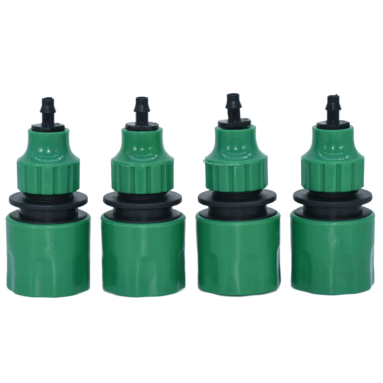 KESLA Greenhouse Garden Water Splitter 1/2 to 3/4 to 1 Connector w/ Valve to 8/11 4/7mm PVC Hose Irrigation System Fitting