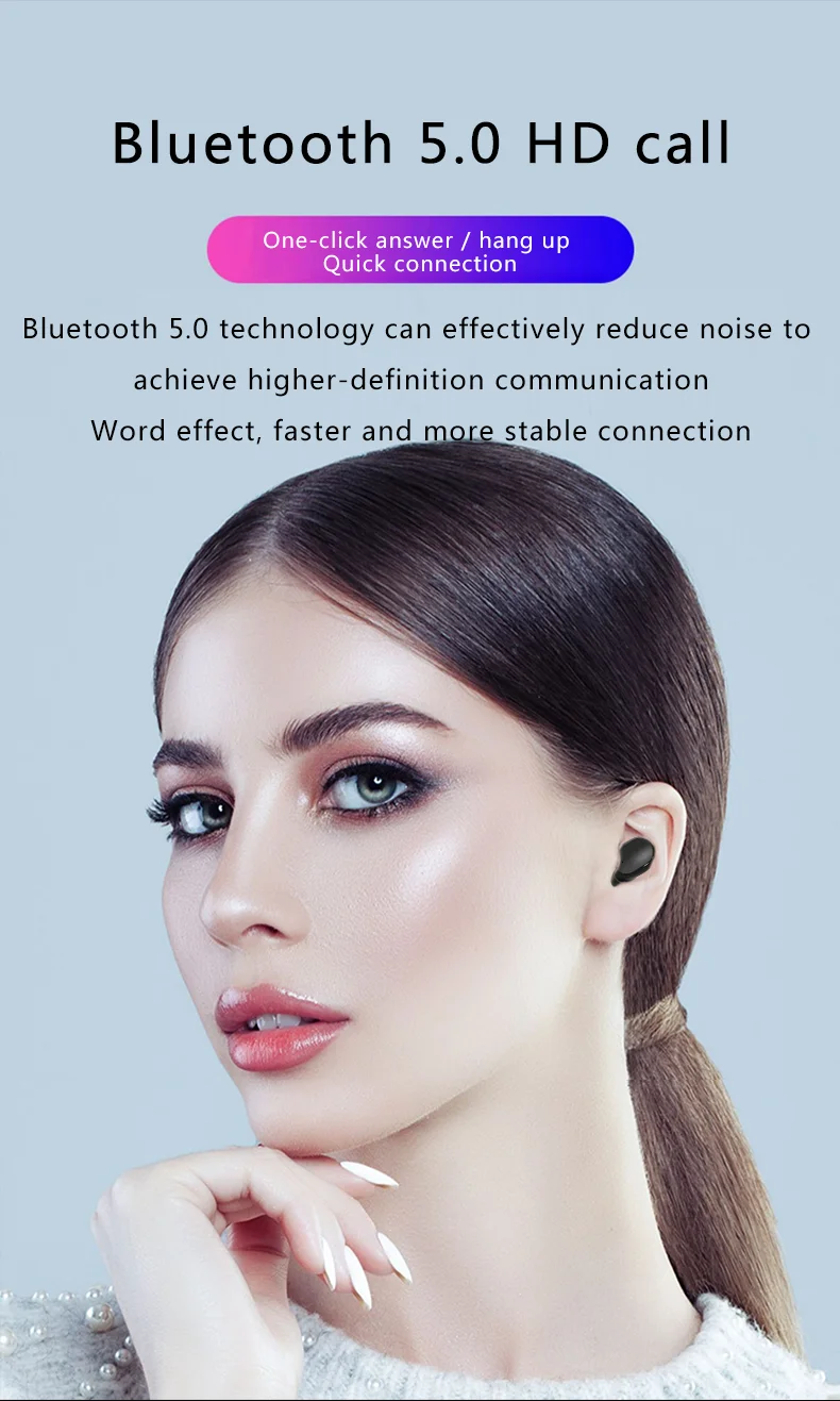 TWS беспроводной Bluetooth 5,0 светодиодный дисплей наушники для Redmi Airdots кнопка управления Водонепроницаемый шумоподавление Гарнитура PK A6S E6S