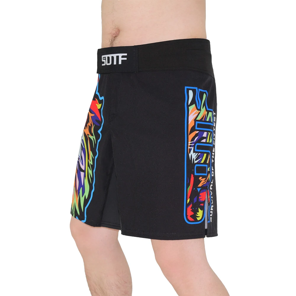 SOTF MMA мужская удобная дышащая хлопковая толстовка боксерские сандалии топ king muay