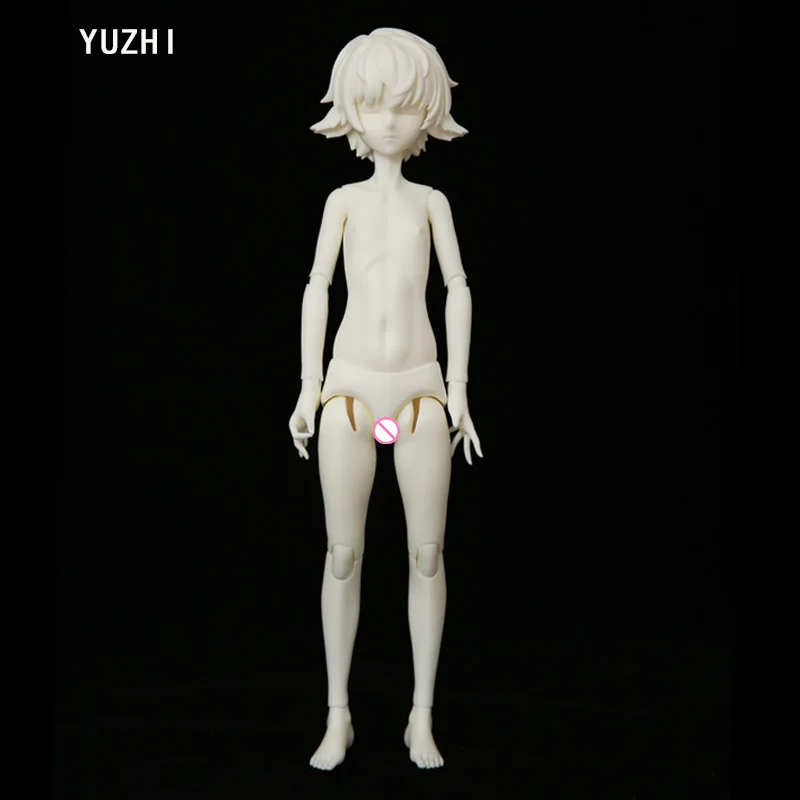 Новое поступление YUZHI 1/4 BJD SD кукла высокого качества милые игрушки для девочек лучший рождественский подарок фигурки из смолы - Цвет: Single Nude Doll