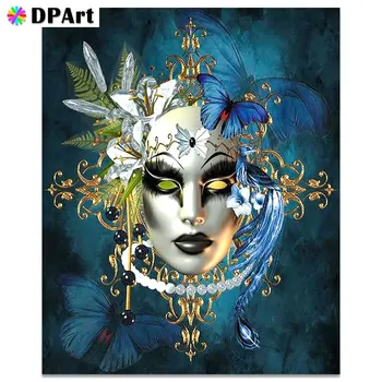 

Diamond Painting 5D Full Square/Round Drill Mask Women Butterfly Daimond Rhinestone Embroidery Cross Stitch Picture DecorM709