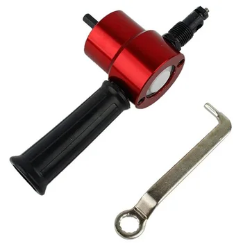 

Multifunctional Ergonomic Double Head Nibbler Home Durable Metal Sheet Cutter Smooth Hole Saw High Carbon Steel Power Tool