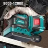 Cordless Random Orbit Sander Professional Lithium-Ion Polishing Machine for Makita 18V Battery Brushless Speed Control No Batter 6