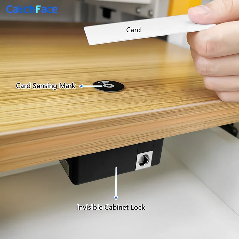 Невидимый электронный RFID замок для шкафа скрытый дверей БЕСКЛЮЧЕВОЙ Безшовный
