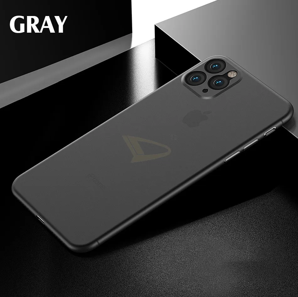 10pcs Ultra Thin PP Case For iphone 11 Pro Max X XR XS Matte Phone Cover For iphone 7 8 6 6s PLus Full Shockproof Cases