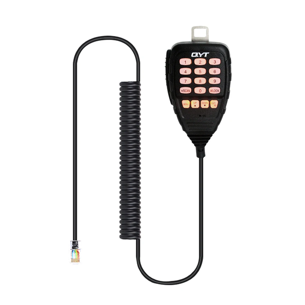 Оригинальный ручной микрофон для QYT KT 5800 KT8900 8900D 7900D 780 plus 980 мобильное радио 10 00*7 00*5