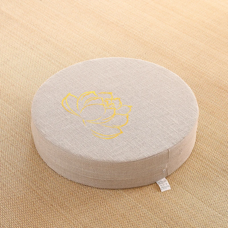 40x6CM Yoga  Meditation Cushion Tatami Mat  Removable and Washable Round Living Room Bedroom Floor Mats